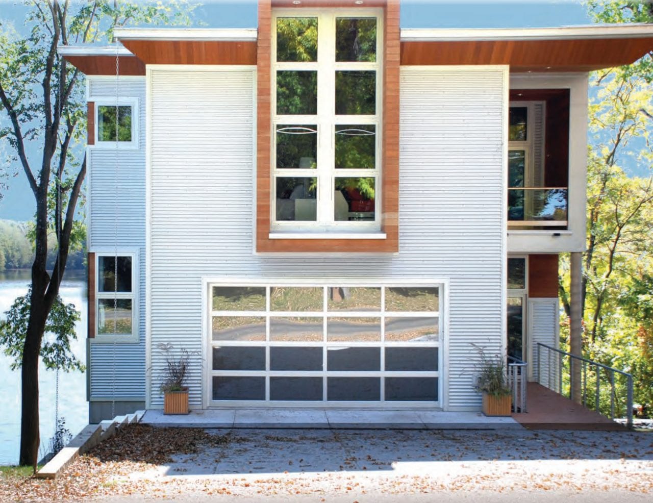 Residential Garage Doors Modern Aluminum